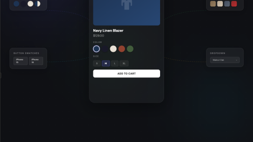 Rubik Combined ListingsTurn Separate Shopify Products Into a Connected Swatch Experience