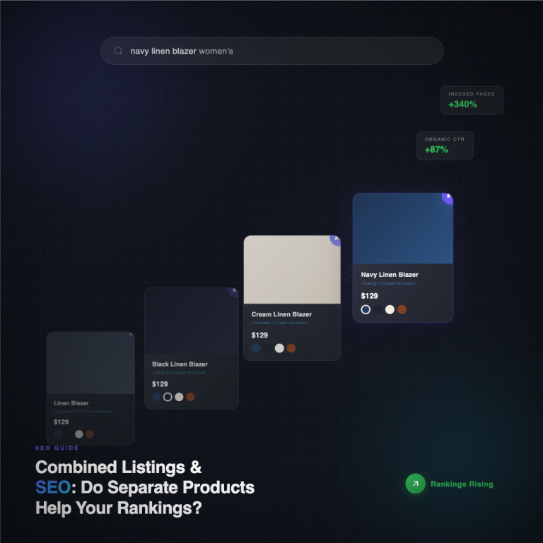 Shopify Combined Listings and SEO Do Separate Products Help or Hurt Your Rankings