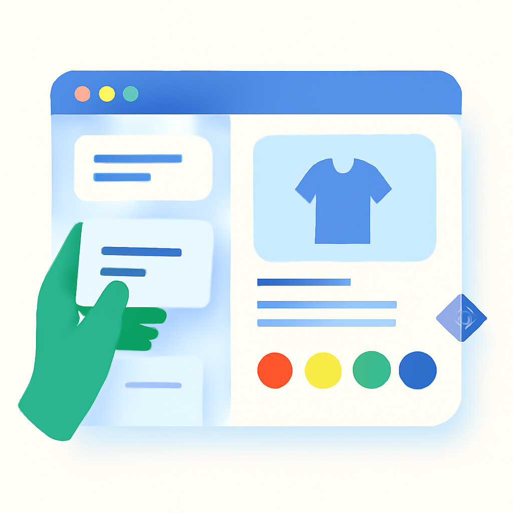 Combined Listings swatches on GemPages product page