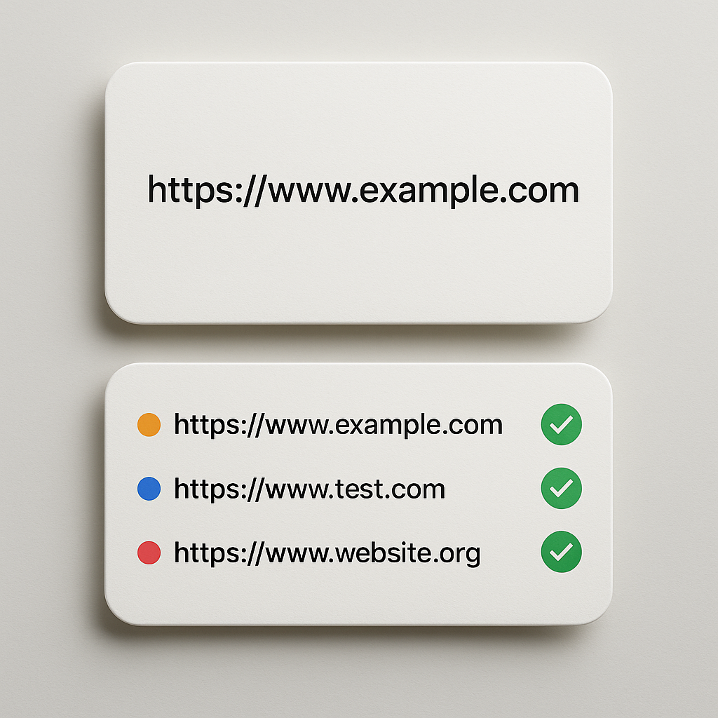URL karşılaştırma varyant vs ayrı ürünler