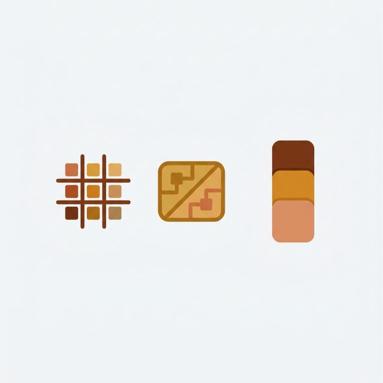 a collection grid with swatches and a no-code badge